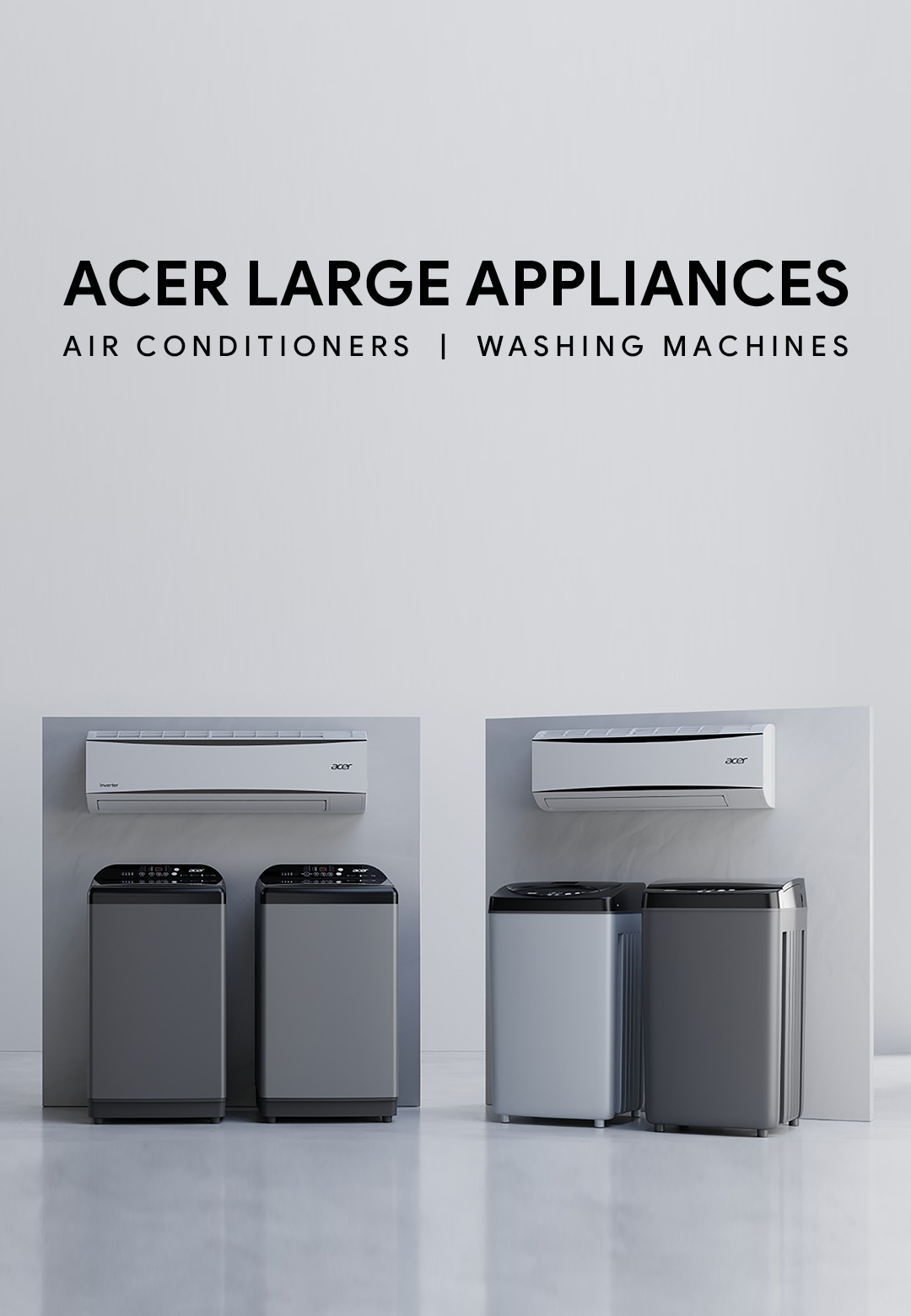 Buy Acer Fully Automatic Washing Machines Online | Indkal Technologies | Acer Appliances
