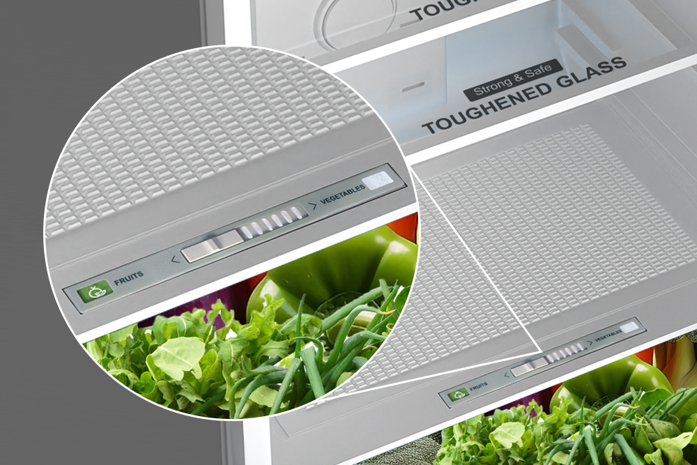 Acer Home Appliances | Acer Large Appliances | Double Door Frost Free Refrigerator | Humidity Controller | Indkal